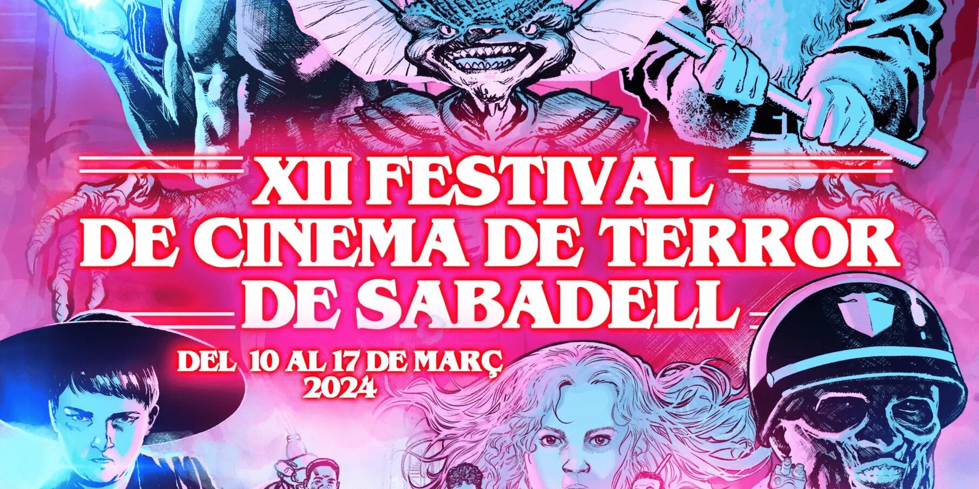 Títol del cartell del XXI Festival de Cinema de Terror de Sabadell