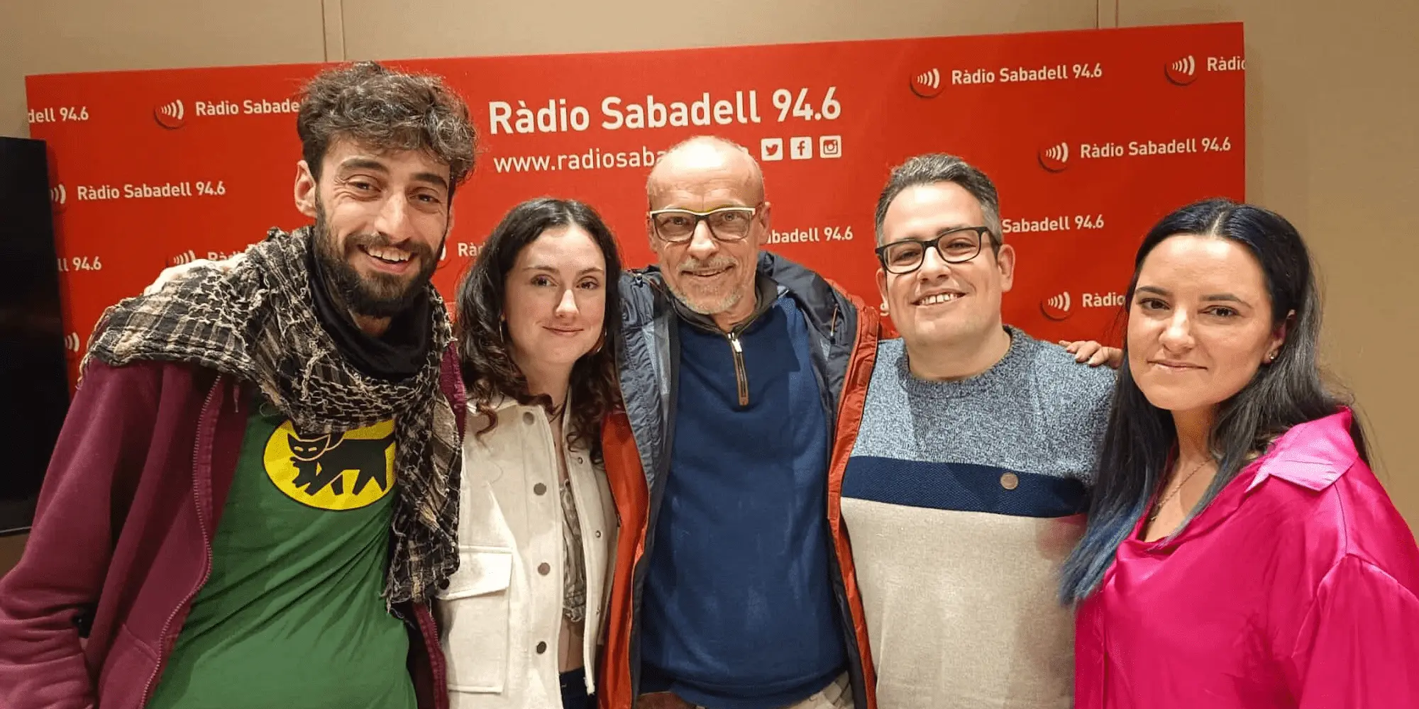 Convidats de l'especial de Terry Pratchett a l'estudi de Ràdio Sabadell