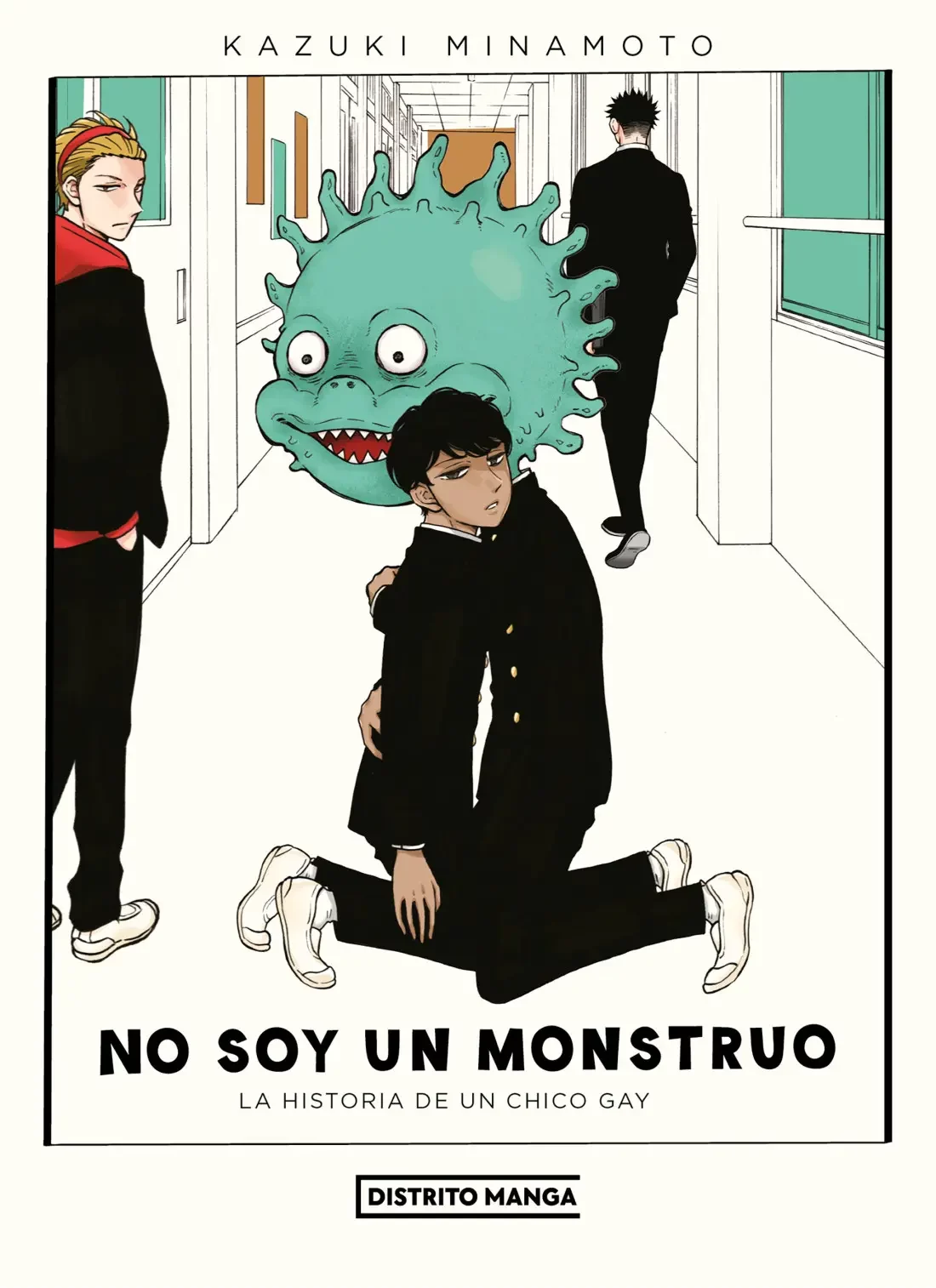 Portada del manga 'No soy un monstruo' de Kazuki Minamoto.