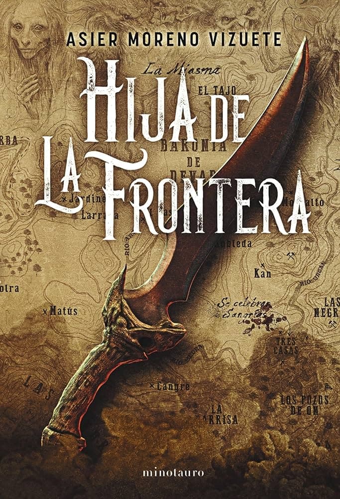 Cuberta del llibre "Hija de la Frontera" de l'autor Asier Moreno, guanyador del Premi Minotuaro 2023