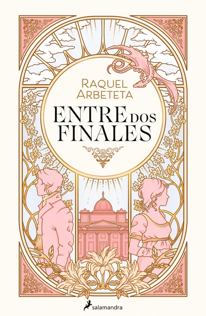 Portada de 'Entre dos finales', un romanç juvenil ambientat a la Regència amb màgia i dracs