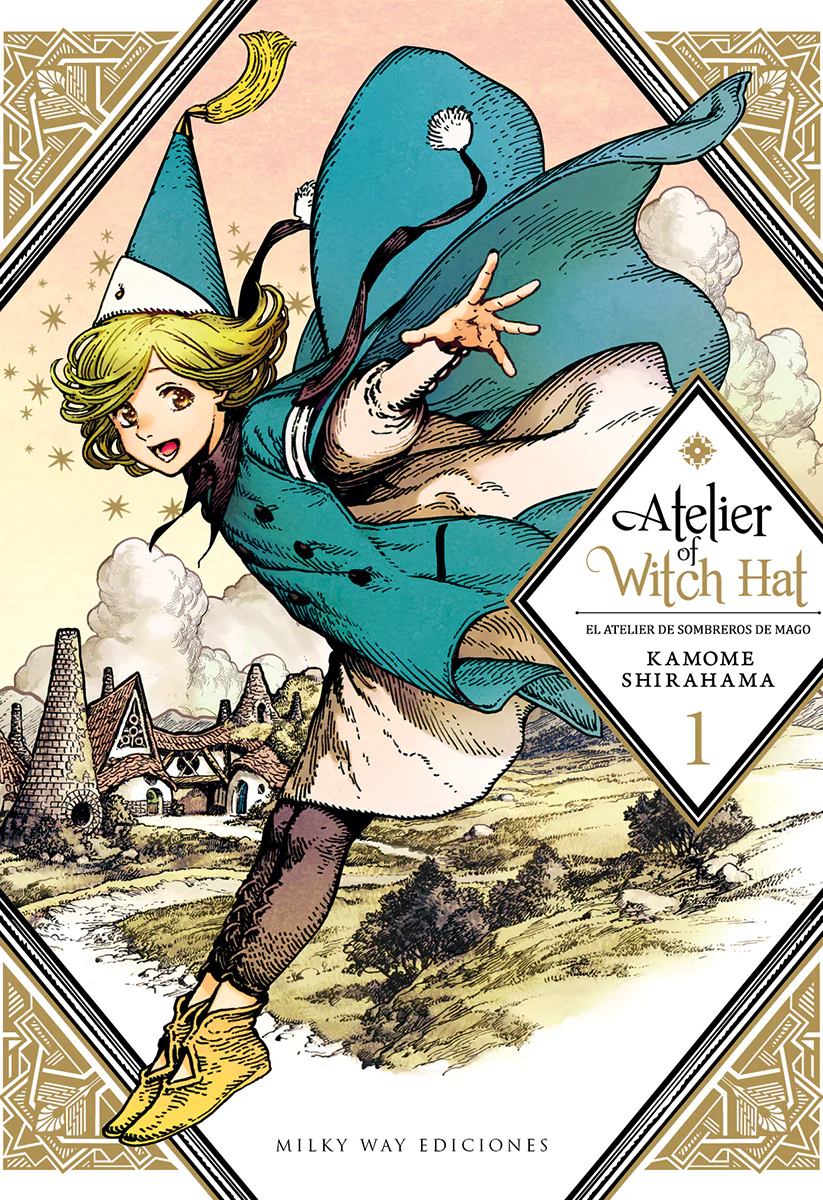 Atelier of Witch Hat, volúm 1, de la il·lustradora Kamome Shirahama